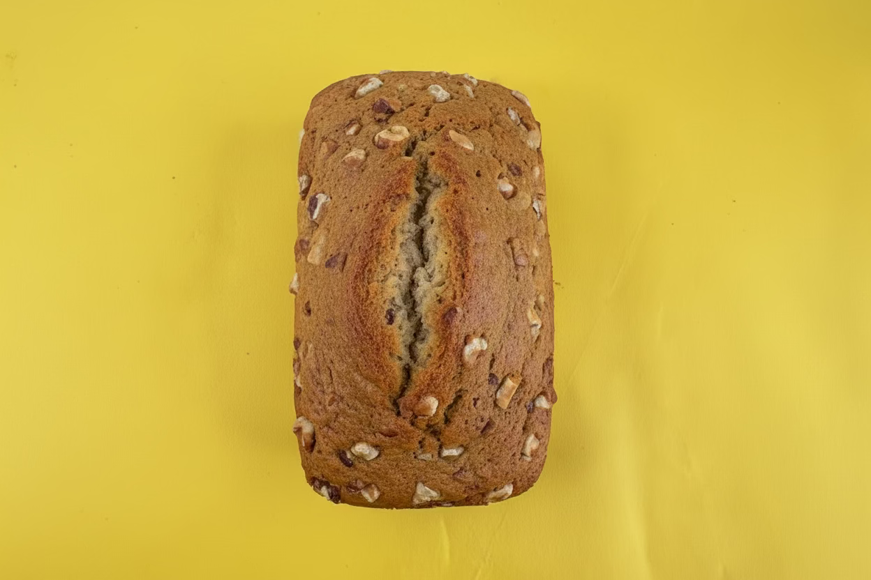 WHITE CHOCOLATE BANANA BREAD