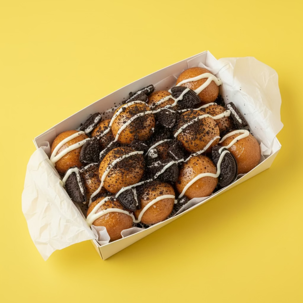 COOKIES AND CREAM PUFF PUFF